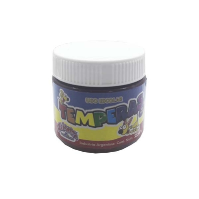 Tempera Señorita Pote X 250 Cc Marron