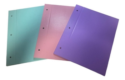 Carpeta Escolar 2 Tapas N*3 Lama Pastel