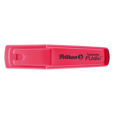 Resaltador Pelikan Flash Chato Rosa