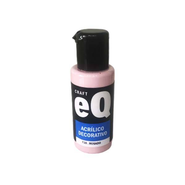 Acrilico Decorativo 50Cc Eqarte Rosado