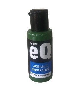 Acrilico Decorativo 50Cc Eqarte Verde Os