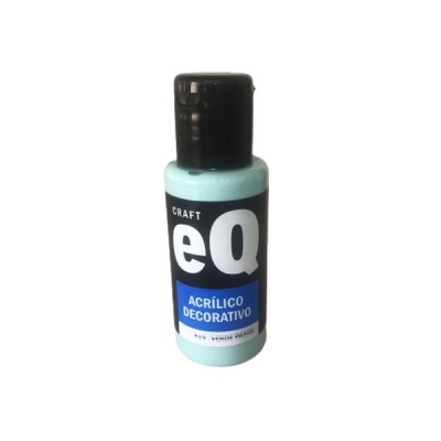 Acrilico Decorat 50Cc Eqarte Pastel Verd