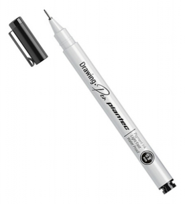 Marcador  Microfibra Plantec 0.8 Mm P/Metalica