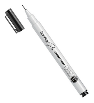 Marcador  Microfibra Plantec 0.9 Mm P/Metalica