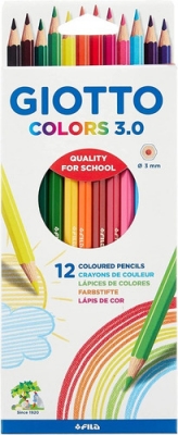 Pinturitas Giotto 3.0 X 12 Largo