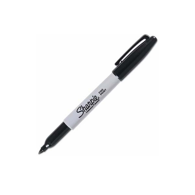 Marcador Sharpie Perm P/Fina Negro