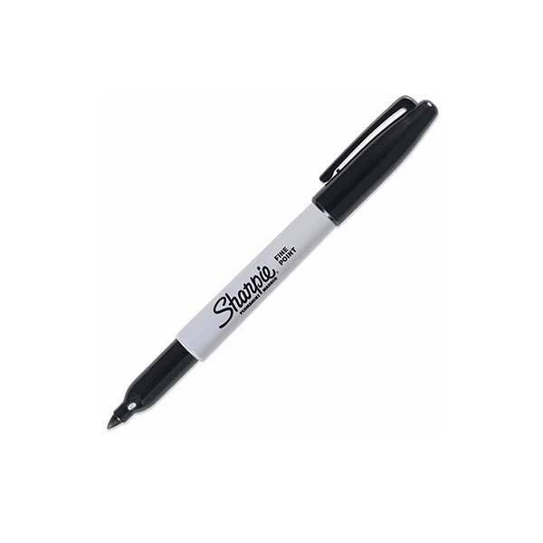 Marcador Sharpie Perm P/Fina Negro