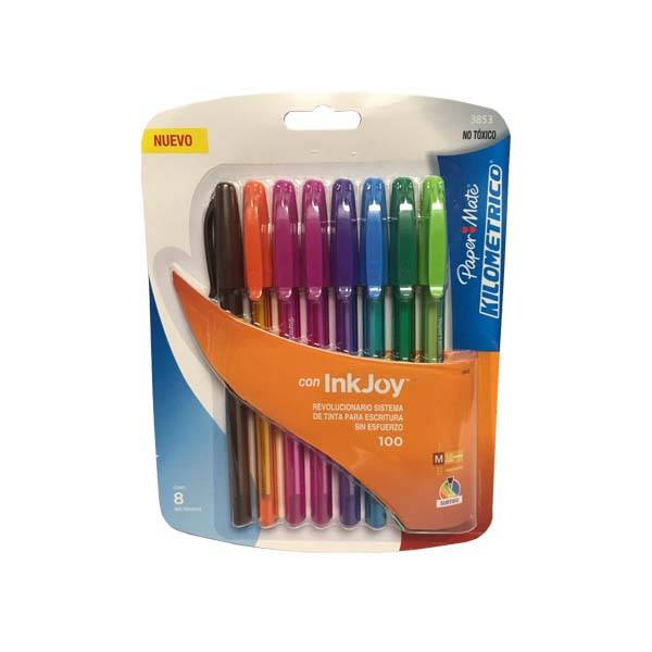 Boligrafo Paper Mate Km 100  Surt X8