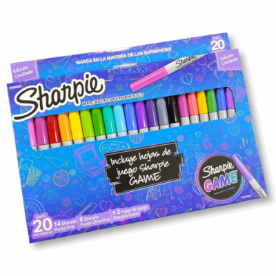 Marcador Sharpie Edicion Especial Game X 20