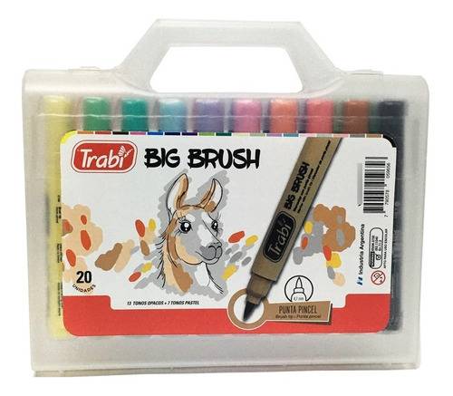 Marcador Pincel Big Brush Surt X10 Trabi
