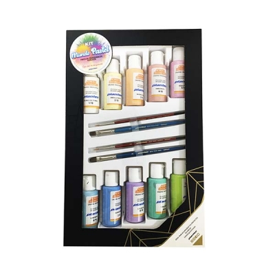 Kit Acrilicos Mundo Pastel Plantec