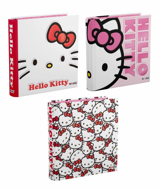 Carpeta Escolar Mooving 3X40 Hello Kitty