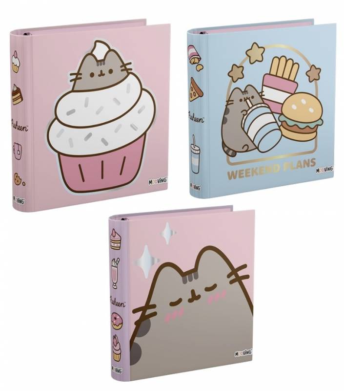 Carpeta Escolar Mooving 3X40 Pusheen