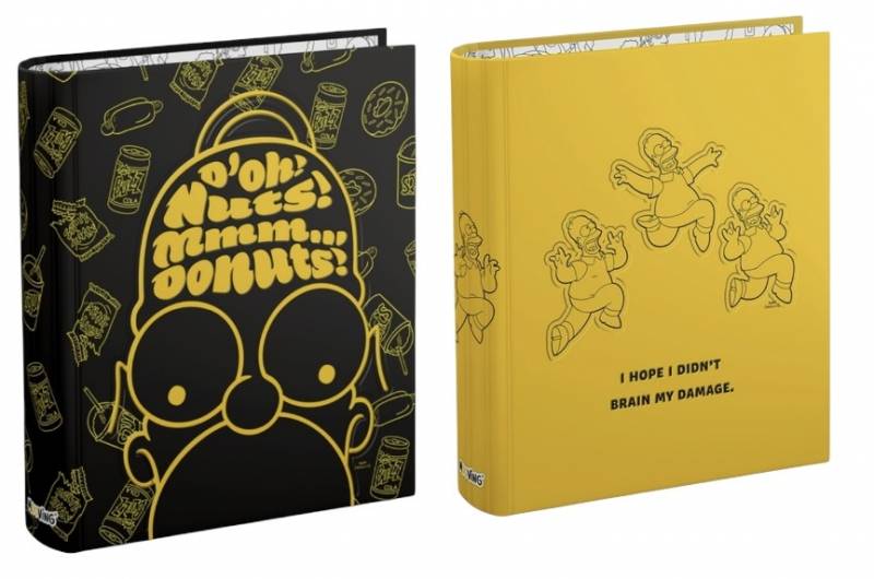 Carpeta Escolar Mooving A4 Simpsons