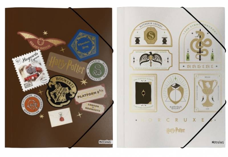 Carpeta Of 3 Solp C/Elastico Mooving Harry Potter