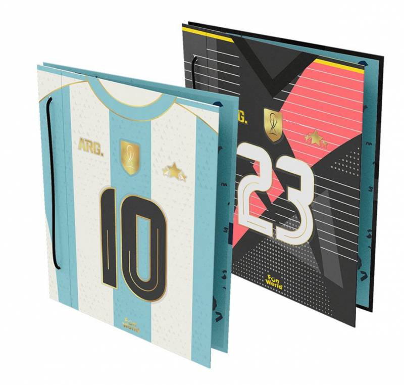 Carpeta Escolar 2 Tapas N*3  Fw Fanatic
