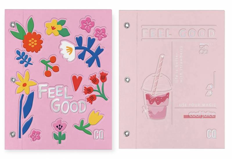 Carpeta Escolar 2 Tapas N*3  Mooving Como Quieres