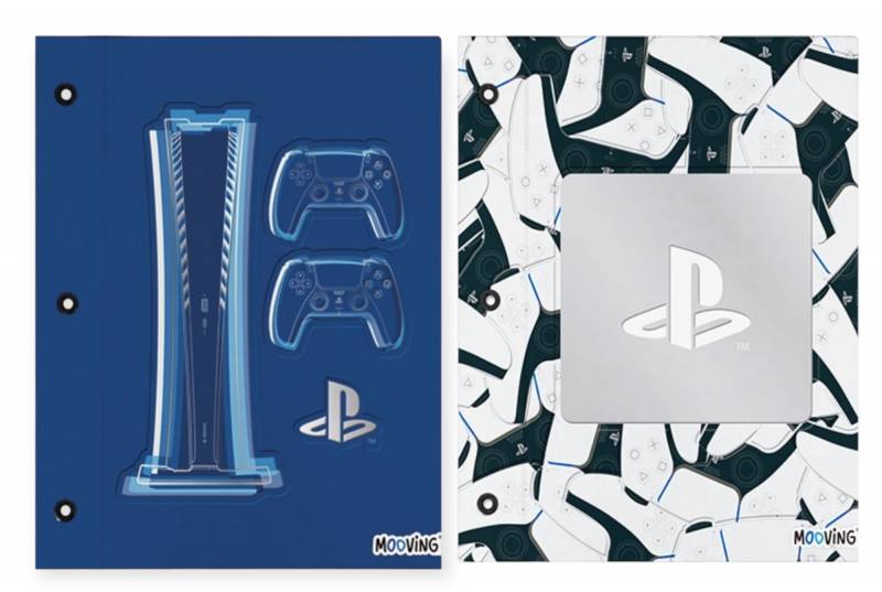 Carpeta Escolar 2 Tapas N*3  Mooving Playstation