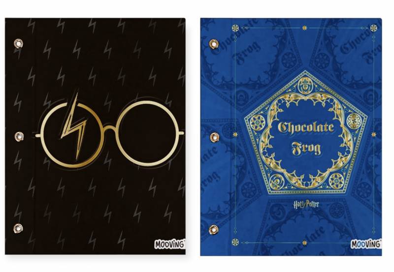 Carpeta Escolar 2 Tapas N*3  Mooving Harry Potter