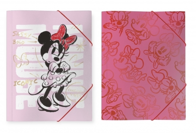 Carpeta Of 3 Solp C/Elastico Mooving Miinnie
