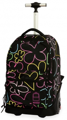 Mochila Escolar Mooving Con Carro Trolley Heart