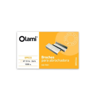 Broches  Olami 26/6 X  1000