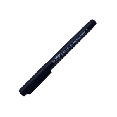 Marcador Perm  P/Fina Trabi  0.8 Mm Neg