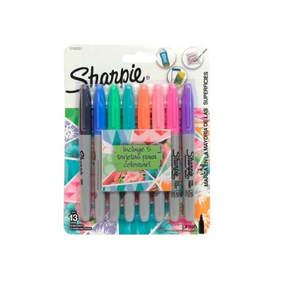 Marcador Sharpie Pastel X 8