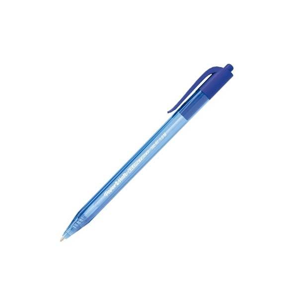 Boligrafo Paper Mate Km 100 Azul Retrac