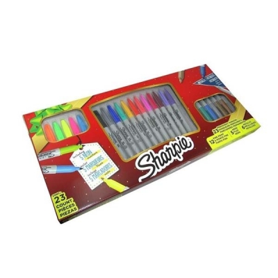 Marcador Sharpie X 20 + 3 Negros
